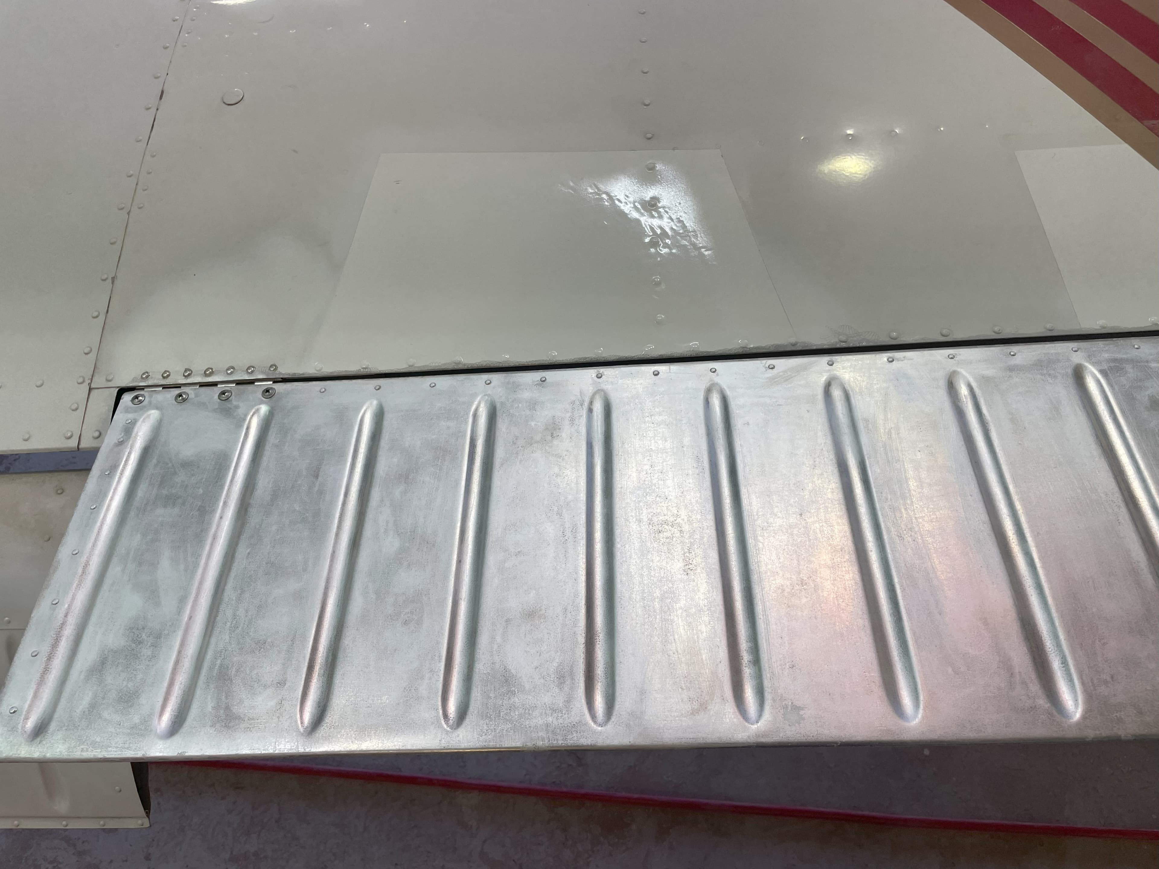 Aircraft Paint, Corrosion & Rivet-Area Restoration